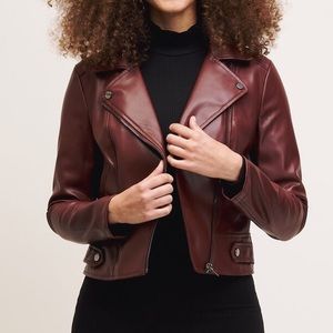 Dynamite Faux Leather Moto Jacket